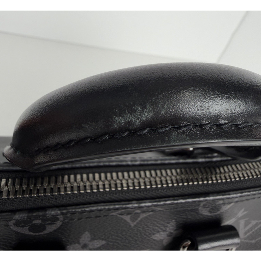 Louis Vuitton Keepall Bandouliere 25 Monogram Eclipse Reverse Coated Canvas F2 - Picture 10 of 16